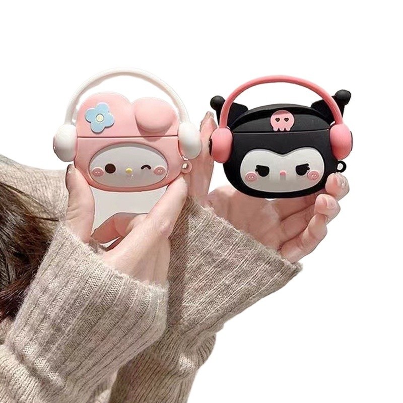 Protector Case i12 Cartoon Ins AirPod Earpod Apple Silicone i10 i12 i9s ...