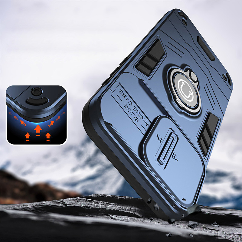 For iPhone 15 Pro 14 Plus 11 12 13 Pro Max Luxury Slide Camera ...
