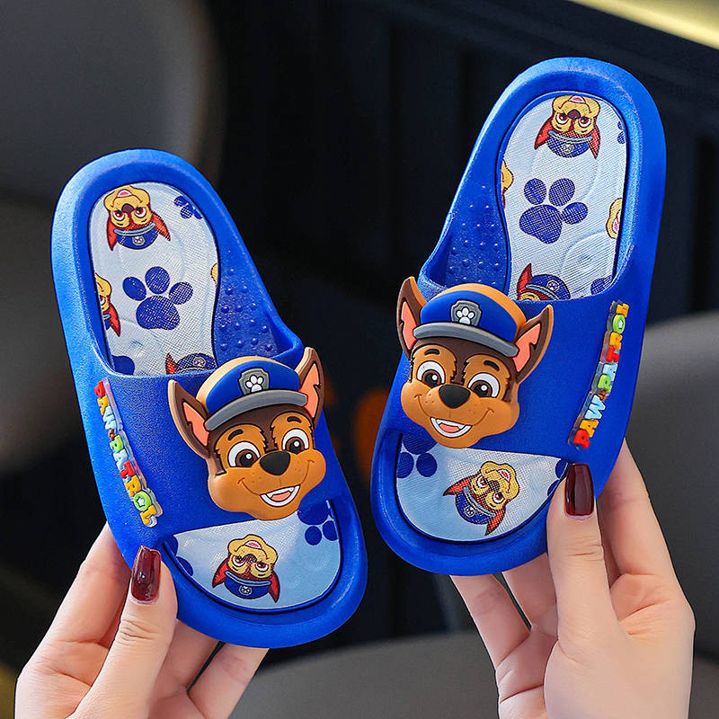 PAW Patrol Children s Slippers Boys Summer Kids Indoor Soft Bottom Outdoor Non Slip Cartoon Girl Baby Sandals NGn1 Shopee Malaysia