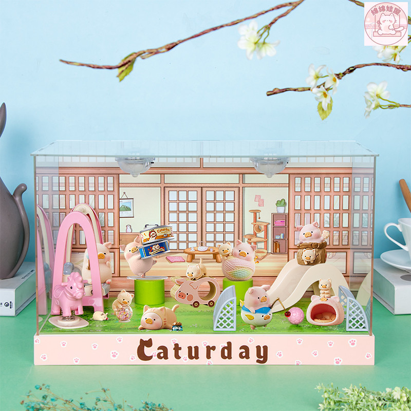 Popmart Display Box 52TOYS Canned Pig LuLu Classic Series 3 Pig Mi's ...