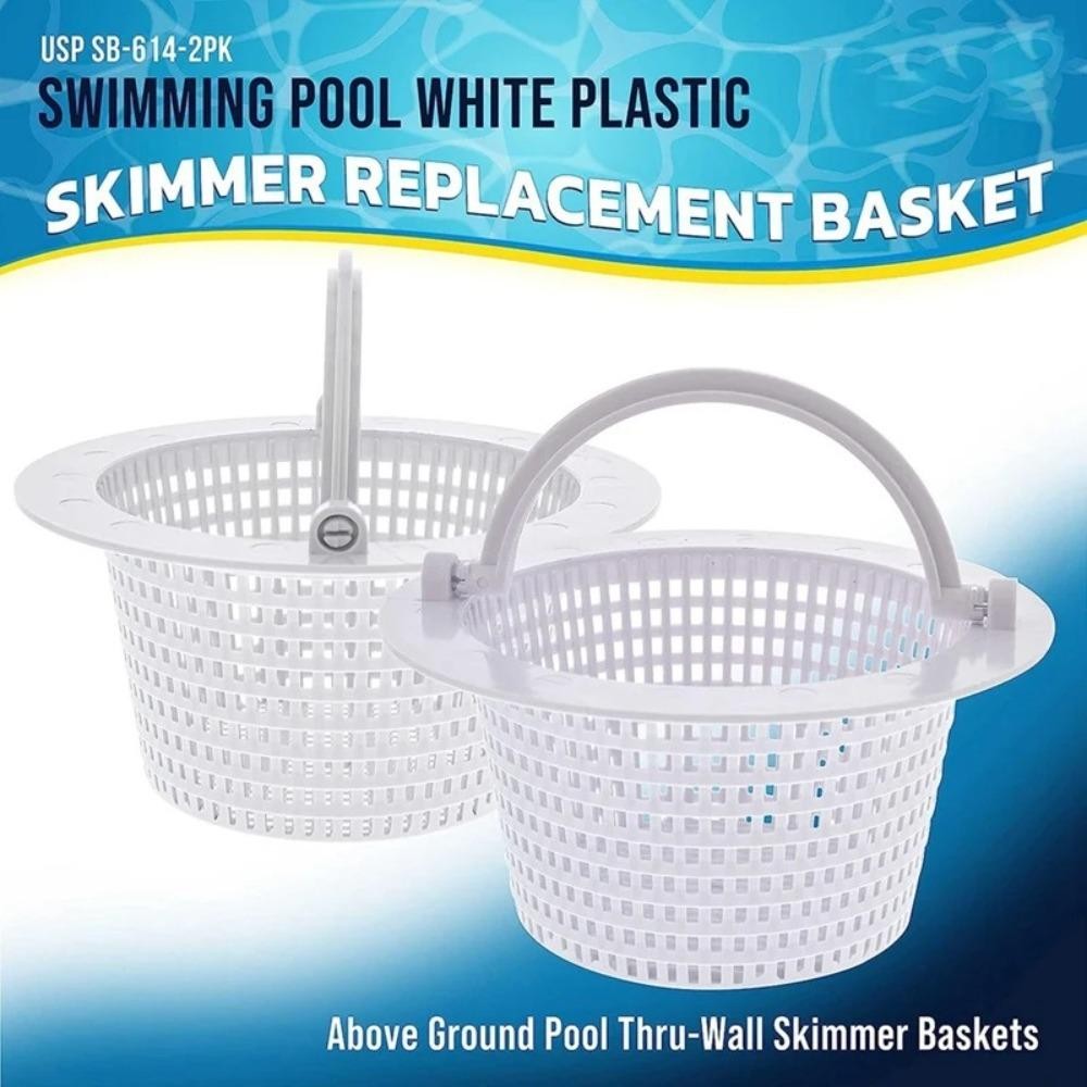 MELIFLUO Swimming Pool Strainer, PP Replacement Basket Skimmer Basket ...