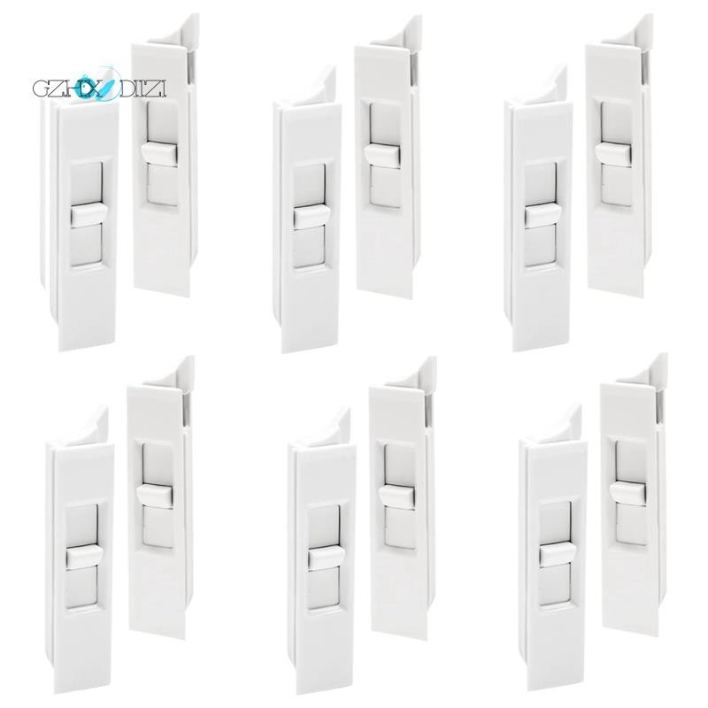 6Pairs Tilt Latch,Plastic Construction Window Tilt Latch Replacement ...