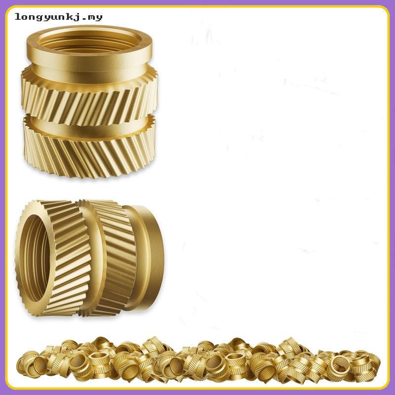 50Pcs Threaded Insert For Copper Injection Molding Thread Nut Insert ...