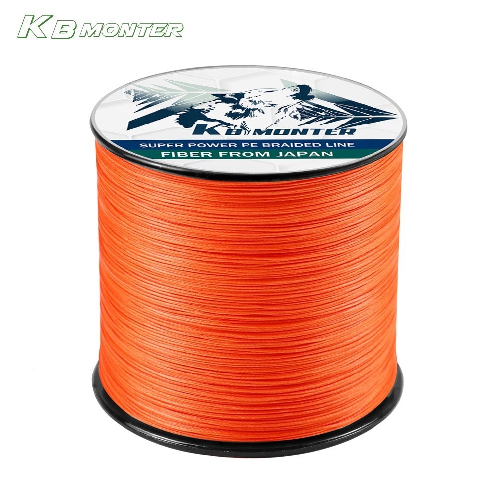 Kbmonter 300m 500m 1000m 4 strands braided fishing line strong fishing ...