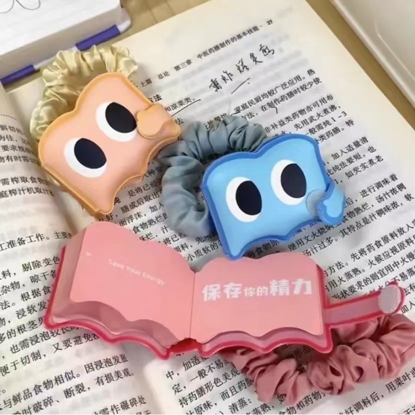 2024 New Style Pink Hair Ring Girl Cute Creative Cartoon Fashion ...