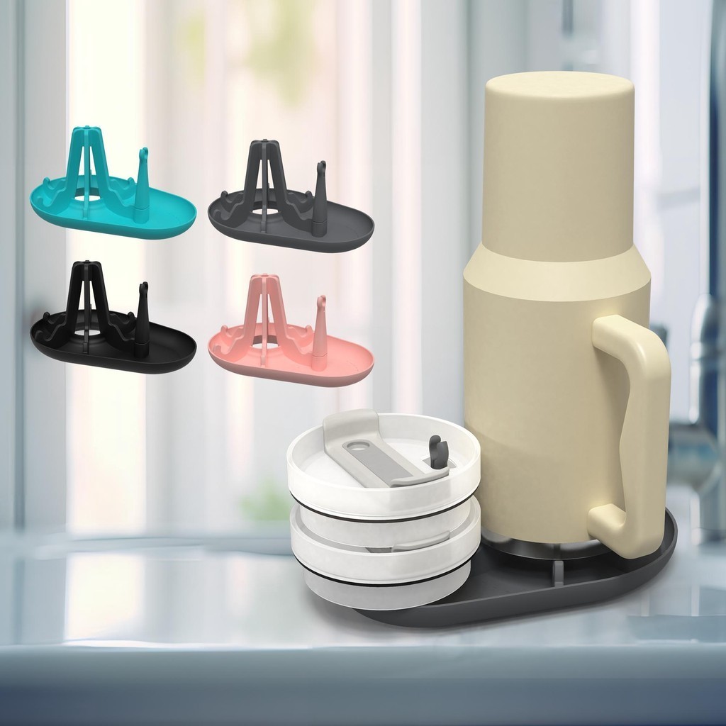 Water Bottle Drying Rack, Silicone Dryer Rack for Stanley Cup ...