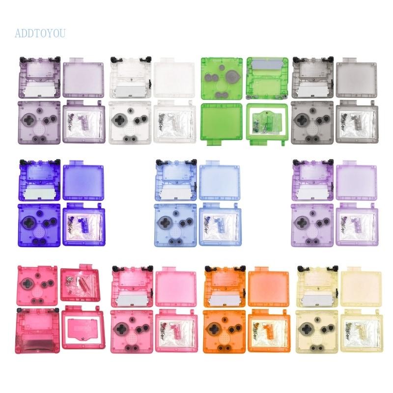 【3C】 Replacement Transparent Clear Housing Shells Cases Repair Parts ...