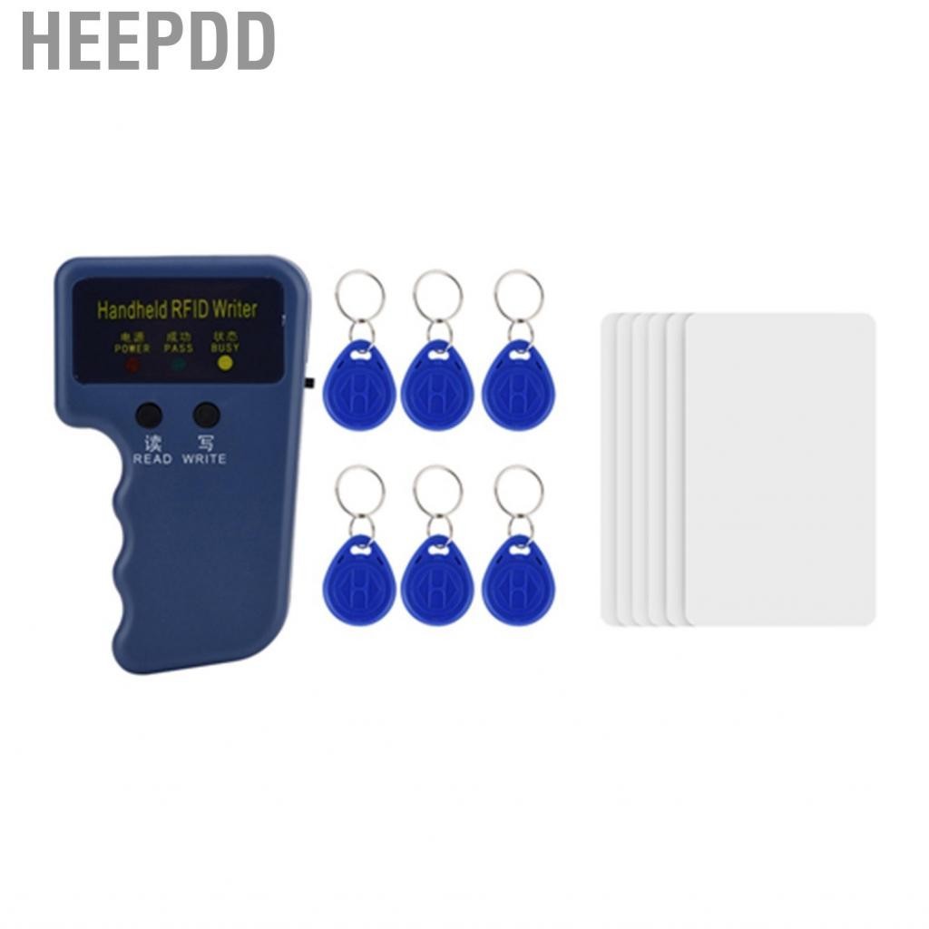 HEEPDD Card Reader Writer RFID Copier Duplicator IC + Card/Tag | Shopee ...