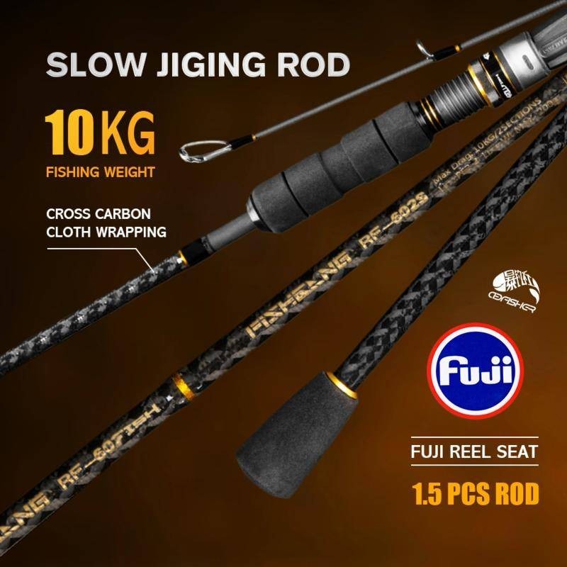 Joran Jig Casting Rod Jigging Fishing Rod 10kg Fishing Weight