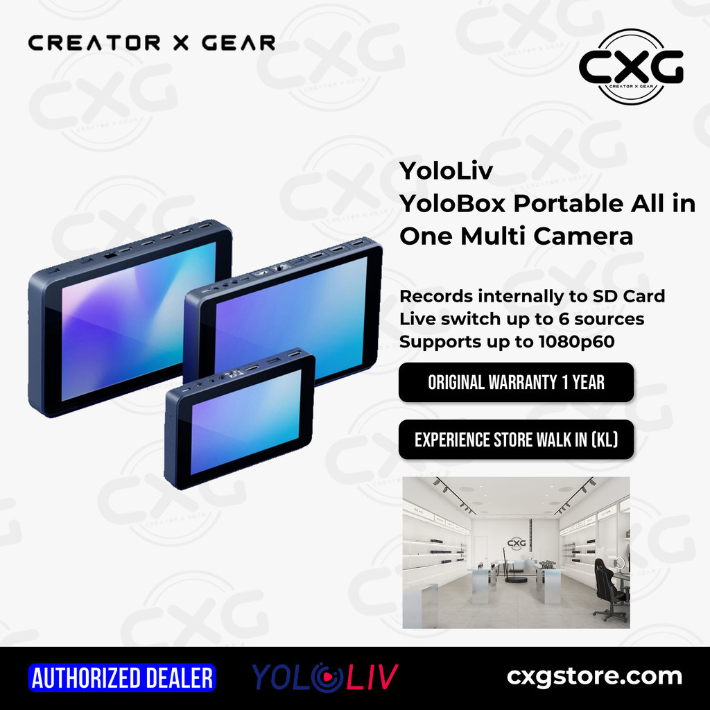 YoloLiv YoloBox Portable All in One Multi Camera Live Streaming Encoder ...