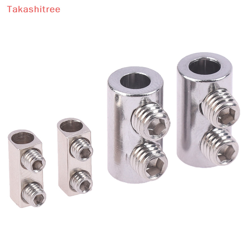 (Takashitree) For 1.5mm Wire Rope Suspension Clamps Double Hole Metal ...