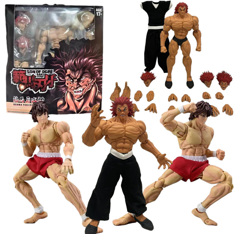 New Baki Hanma Yujiro Hanma Action Figure ST 1/12 Storm