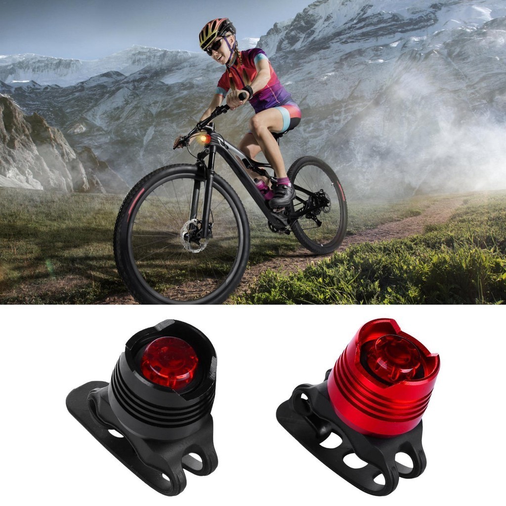 Cycling Rear Light Bright Night Riding Lights Battery Operated ...
