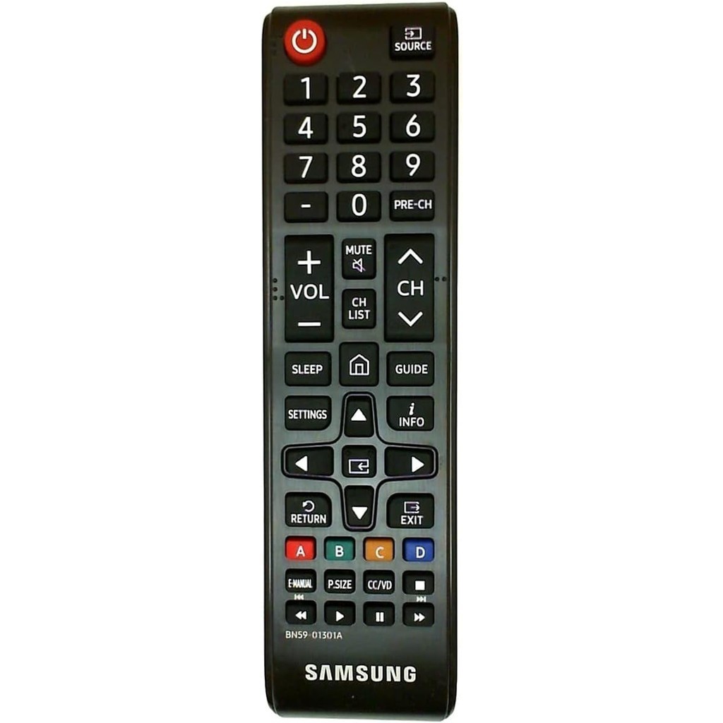 Samsung BN5901301A TV Remote Control for LED N5300 NU6900 NU7100