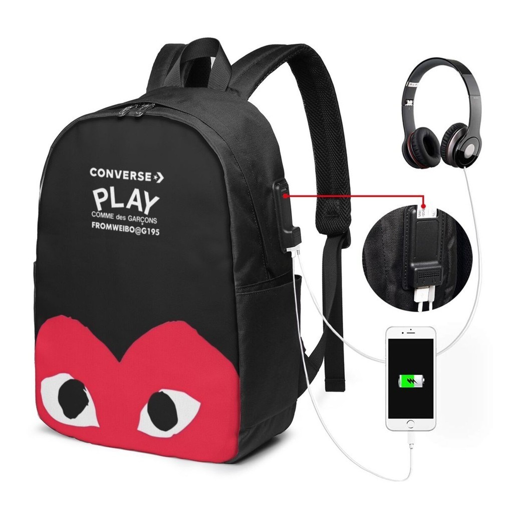 Comme des garcons play backpack hotsell