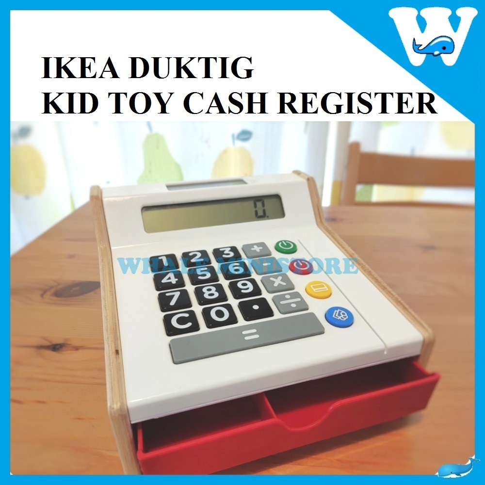 IKEA CHILDREN CASHIER MACHINE CASH REGISTER TOY MAINAN BUDAK MESIN JURUWANG Shopee Malaysia