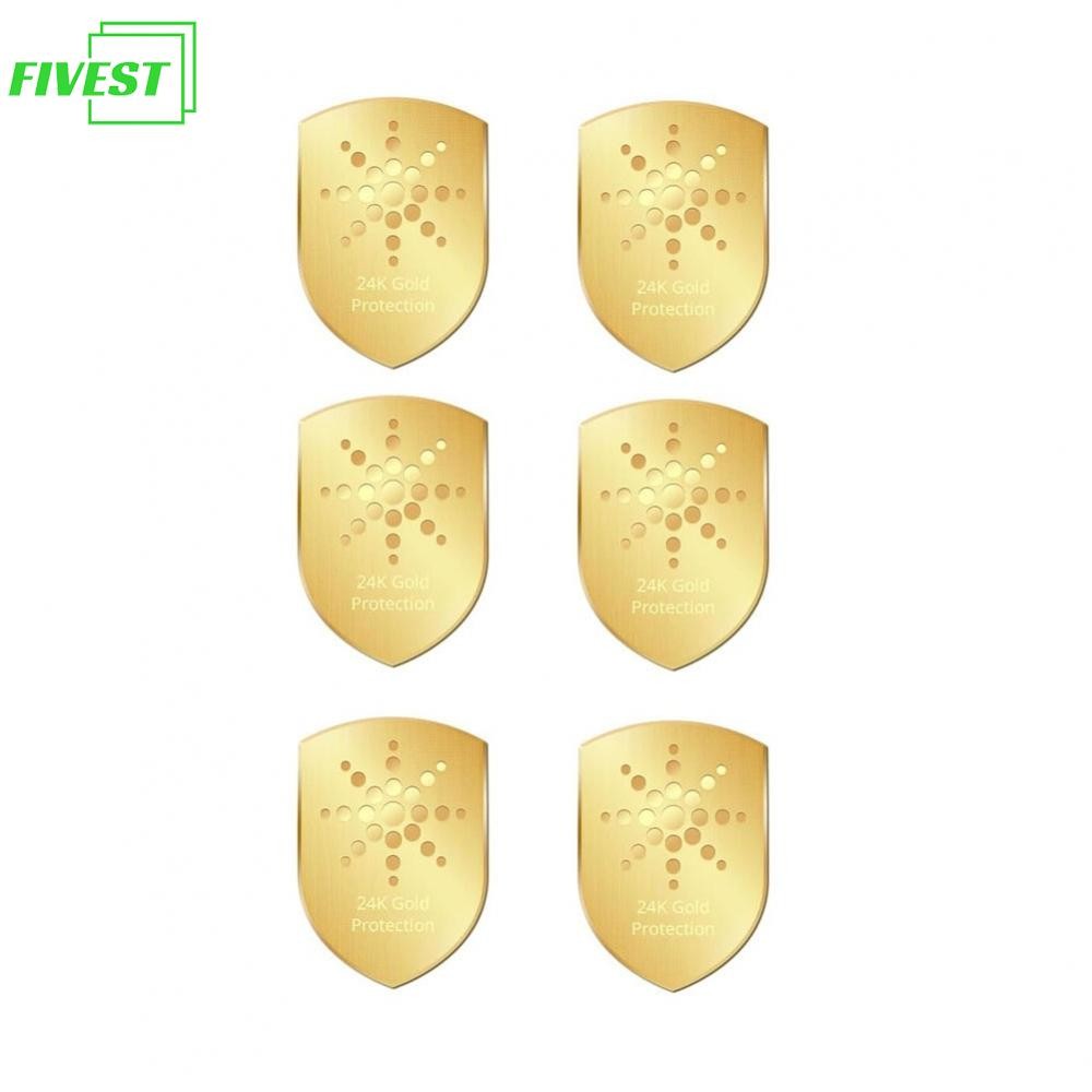 Adhesive EMF Blocker Sticker Set of 6 for Mobile Devices and ...