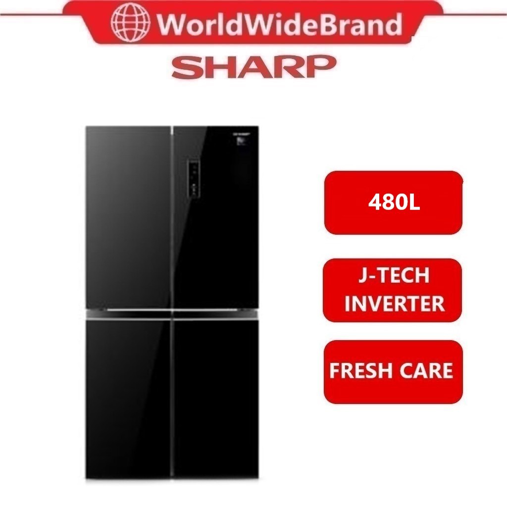 Sharp Multi Door Refrigerator SJF489GK 421 Litre Capacity J-Tech ...