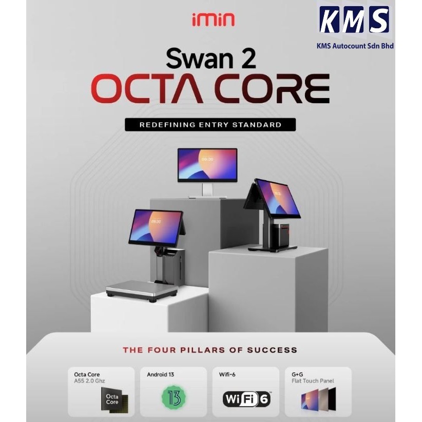 IMIN SWAN 2 4+64GB ANDROID 13 FULLHD TERMINAL (NEW LAUNCH) | Shopee ...