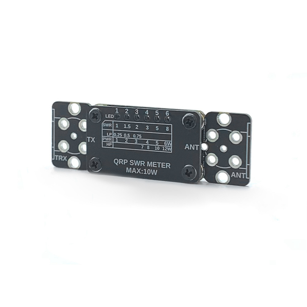 Mini Power SWR Meter 3-30MHz HF Short Wave Standing Wave Meter 12W SWR ...
