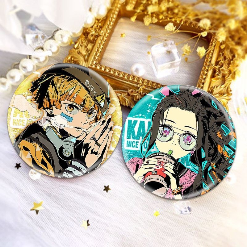 Ready Stock Demon Slayer Double Flash Bar Zenitsu Midouzi Tanjiro ...