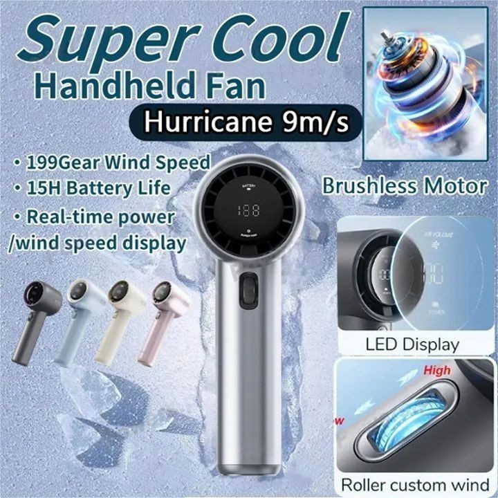 199 Gear Turbo fan Mini Fan Rechargeable Usb Air Cooler Conditioner ...