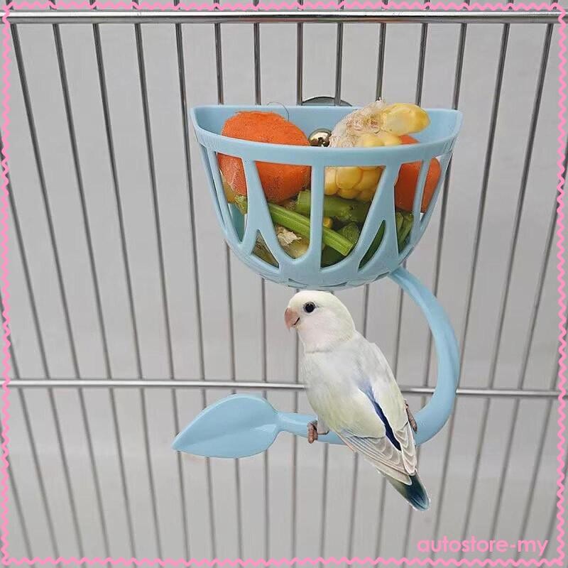 [AutostoreMY] Bird Feeder Parrot Vegetable and Fruit Feeding Rack,Food ...