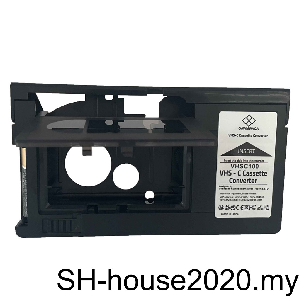 ABS Mini DV Tape Player Adapter For VHS Camcorders VHSC VHS To VHSC ...