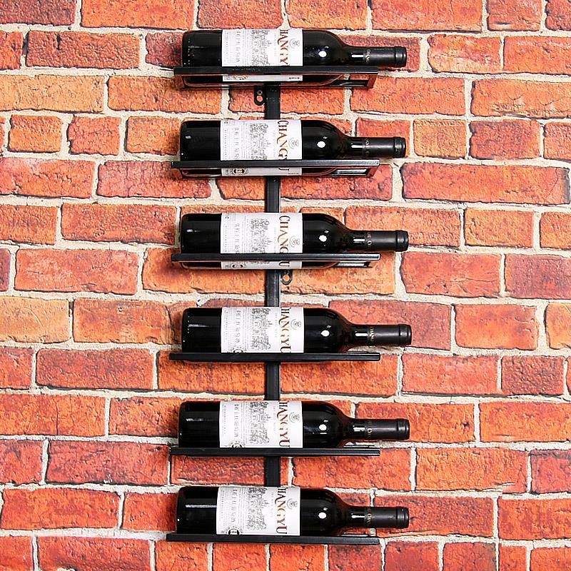 Red Wine Rack Ornaments European Creative Wine Cabinet Wine Wall ...