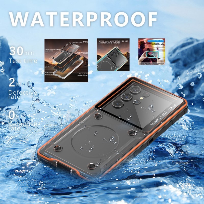 Waterproof Case S20 Ultra Dust Proof Case Waterproof Heavy Duty