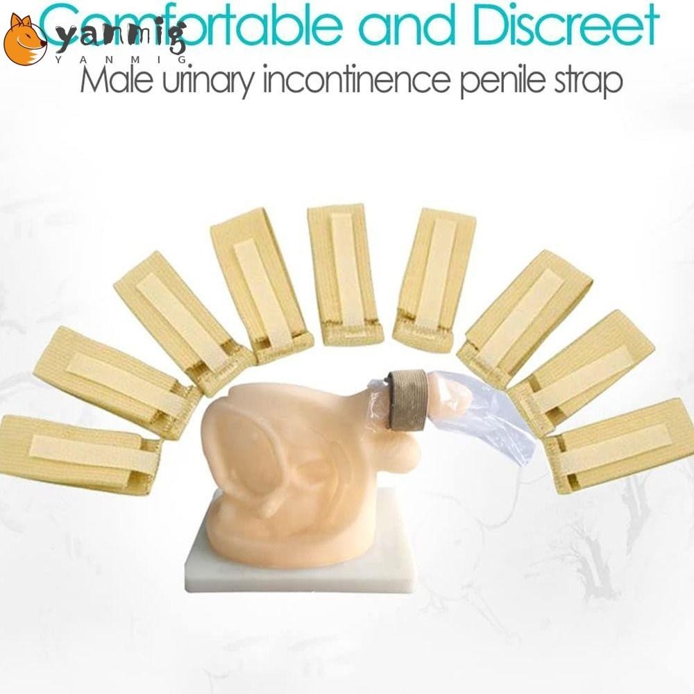 YANMIG Male External Catheter Kit, Reusable Elastic Men Catheter