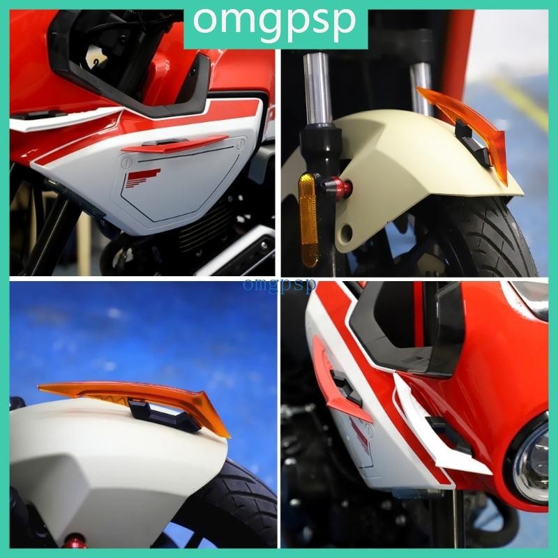 OMG Motorcycle Fairing Winglets Aerodynamic Wing set Motorcycle Front ...