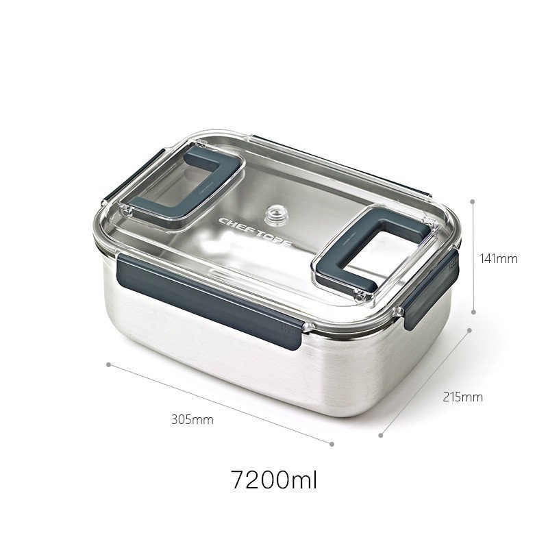 Glasslock Korea Imported Stainless Steel Fresh-keeping Box Sealed Large ...