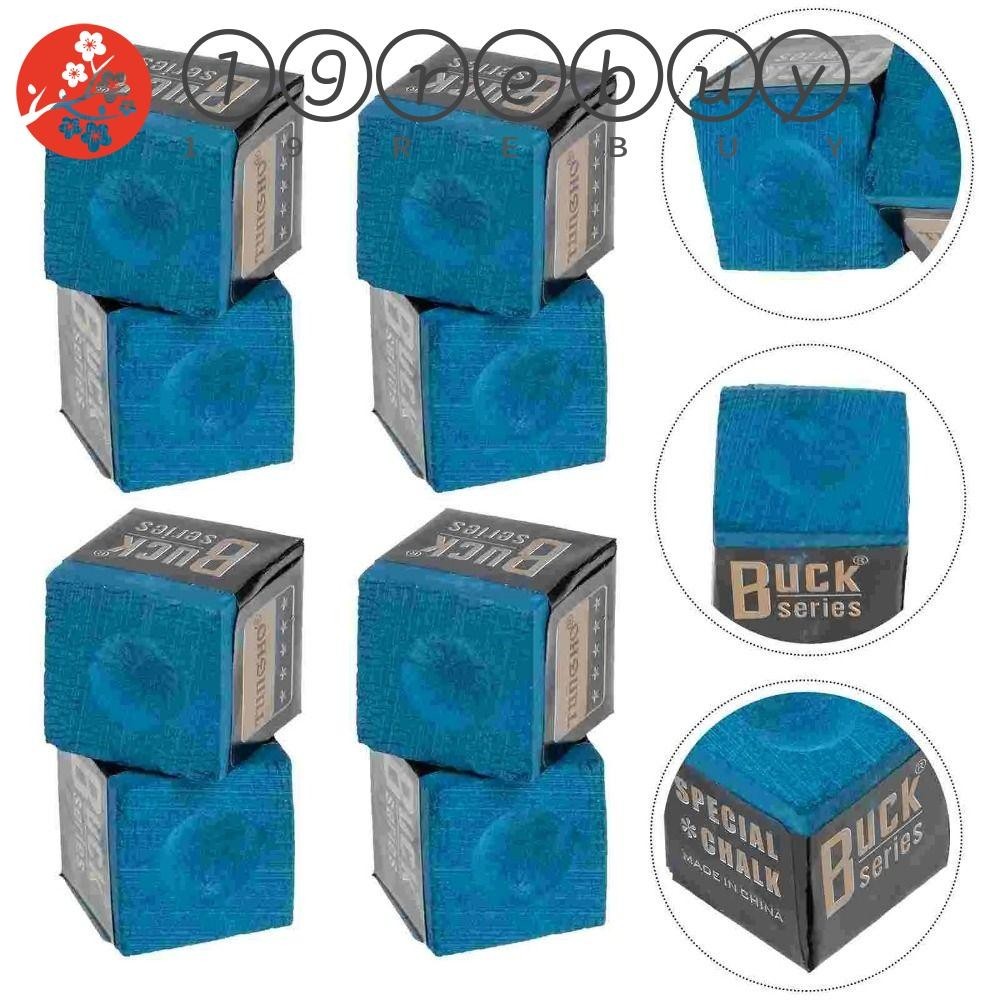 REBUY 12Pcs Billiard Stick Chalks, Professionalism Tipstaom Chalk Pool