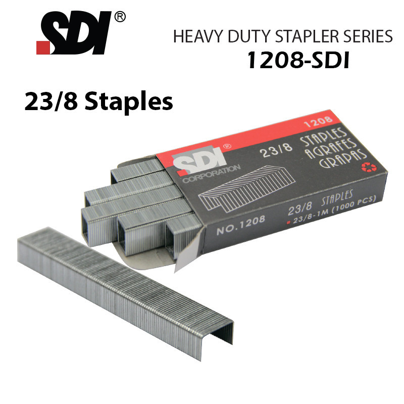 SDI 1208-SDI Heavy Duty Staples (1000 pcs/box) | Shopee Malaysia