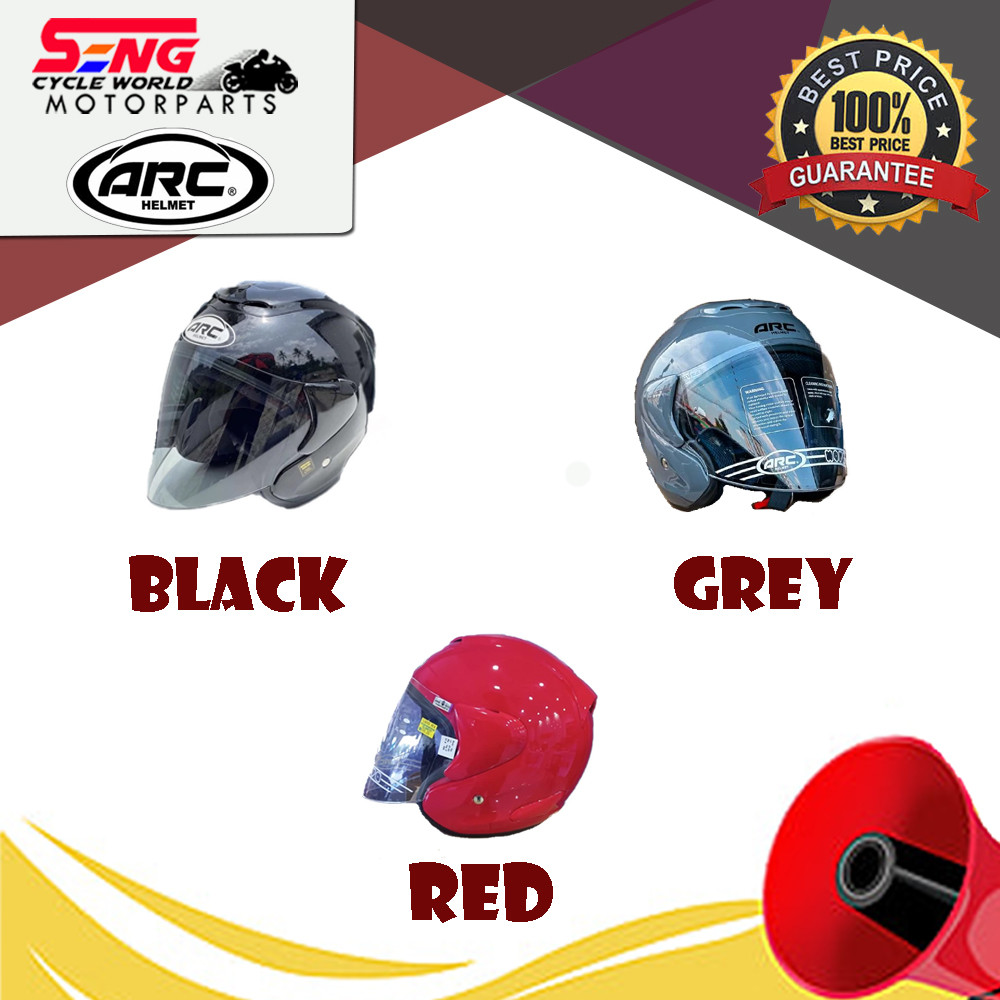ARC RITZ HELMET LIMITED STOCK PROMO XXL 62CM | Shopee Malaysia
