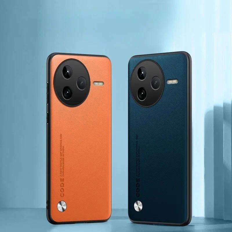 For POCO F7 Ultra Luxury Silicone Leather Cover For Xiaomi POCO F7 Pro ...