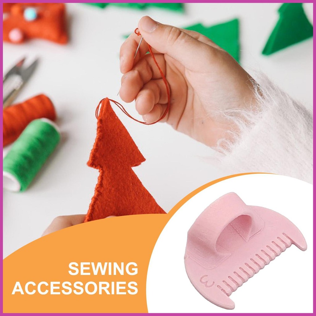 Hand Sewing Guide Handheld Sewing Alignment Guide Thumb Protection ...