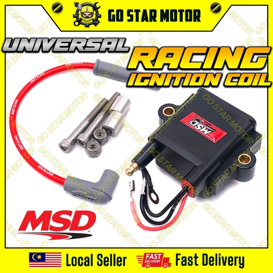 MSD BLASTER SS RACING IGNITION COIL / PLUG COIL LC135 Y15ZR Y125Z ...