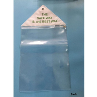 Permit Holder PTW PVC Ziplock & Waterproof Work Permit Holder Permit to ...