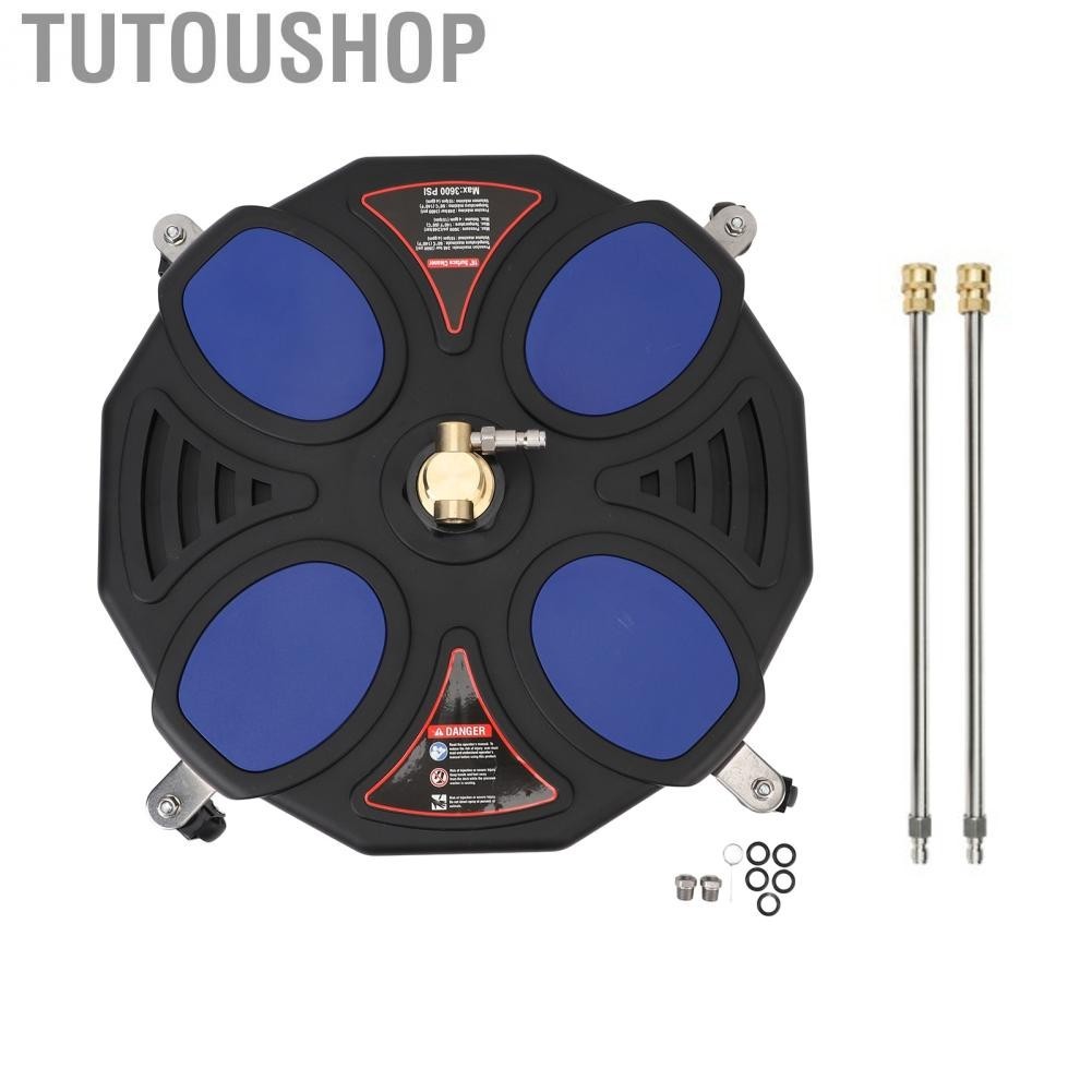 Pressure Surface Cleaner 3600PSI Wheels 16inch Washer 1/4inch