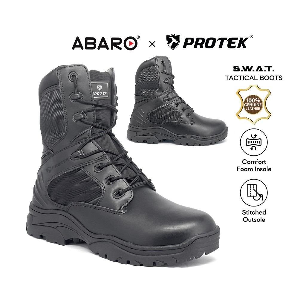 PROTEK Tactical Boots SWAT Boots SWA779C2 Kasut Kawad/Kasut Keselamatan ...