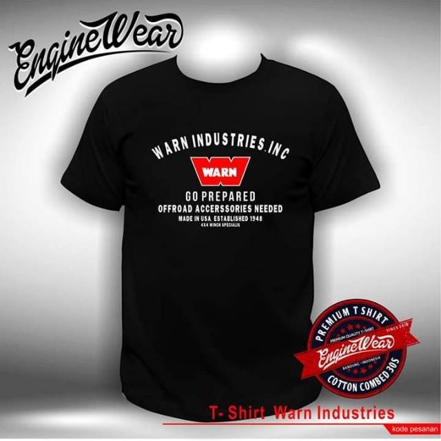 T-shirt Warn Jeep Willys Jk Tshirt Offroad Car Shirt Wrangler Cj7 ...