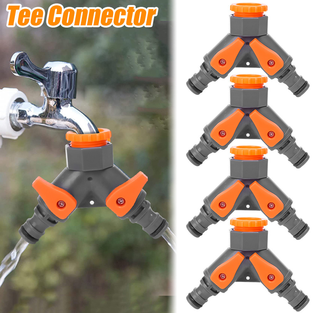 1/3Pcs Thread 3-way Tap Hose Water Splitters/Garden Faucet Y-Type ...