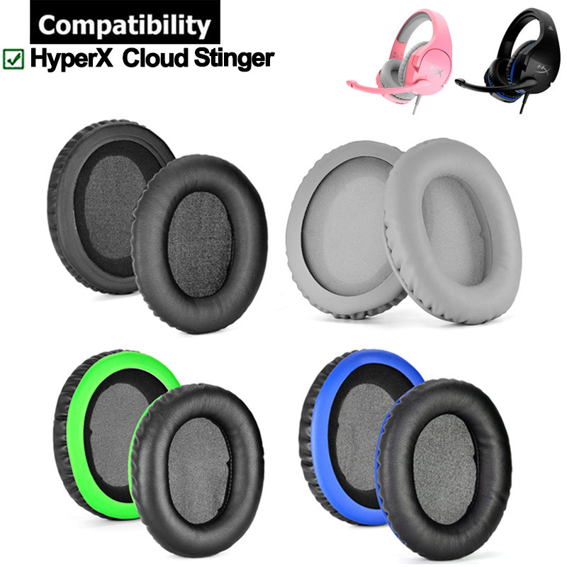 1 Pair Earpads for HyperX Cloud Stinger Headphone Ear Pads Cushion Sponge Headset Earmuffs