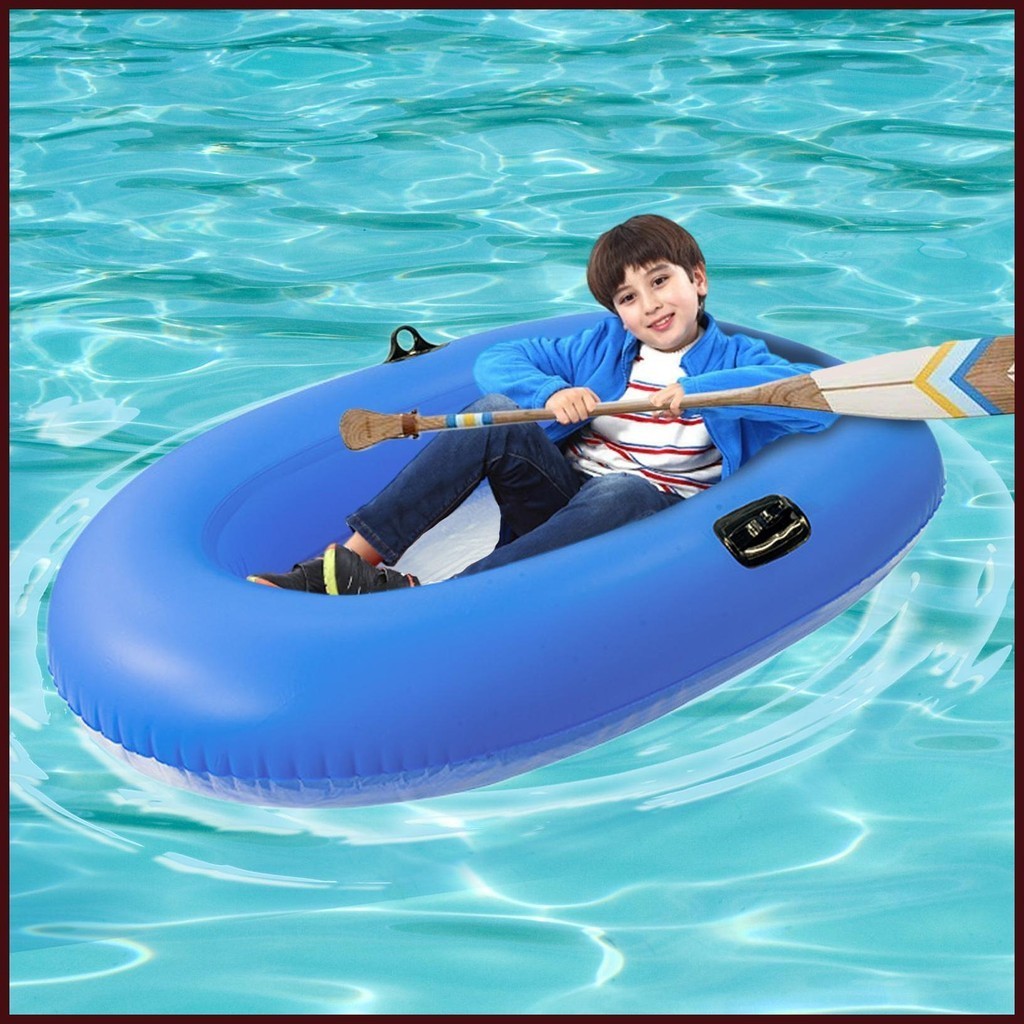 Pool Lounger Float Blue Water Hammock Inflatable Raft Large Pool Float ...