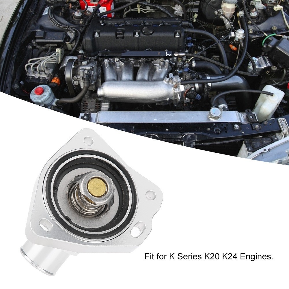 Honglai8 Aluminum Alloy Swivel Neck Thermostat Housing Fit For K Series ...