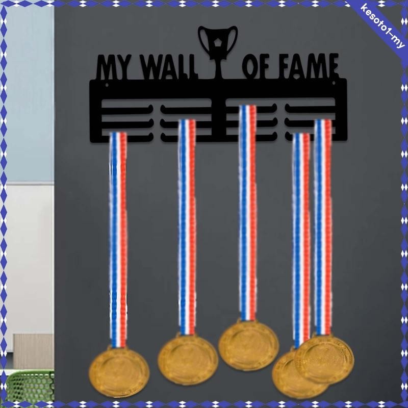 [KesotoafMY] Medals Display Stand Wall Mount Frame Running Medals Race