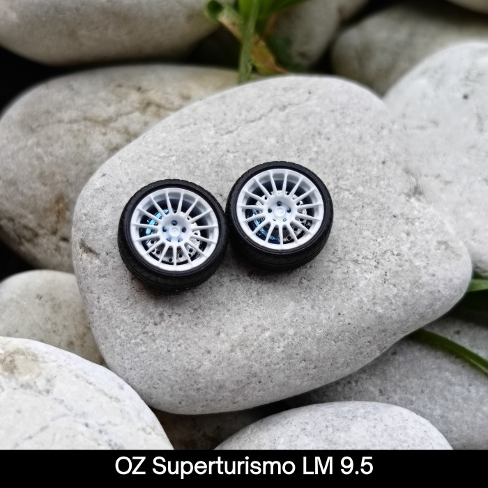 OZ Superturismo 9.5 1:64 Scale Stance Mini Scale Diecast Diecast Rims ...