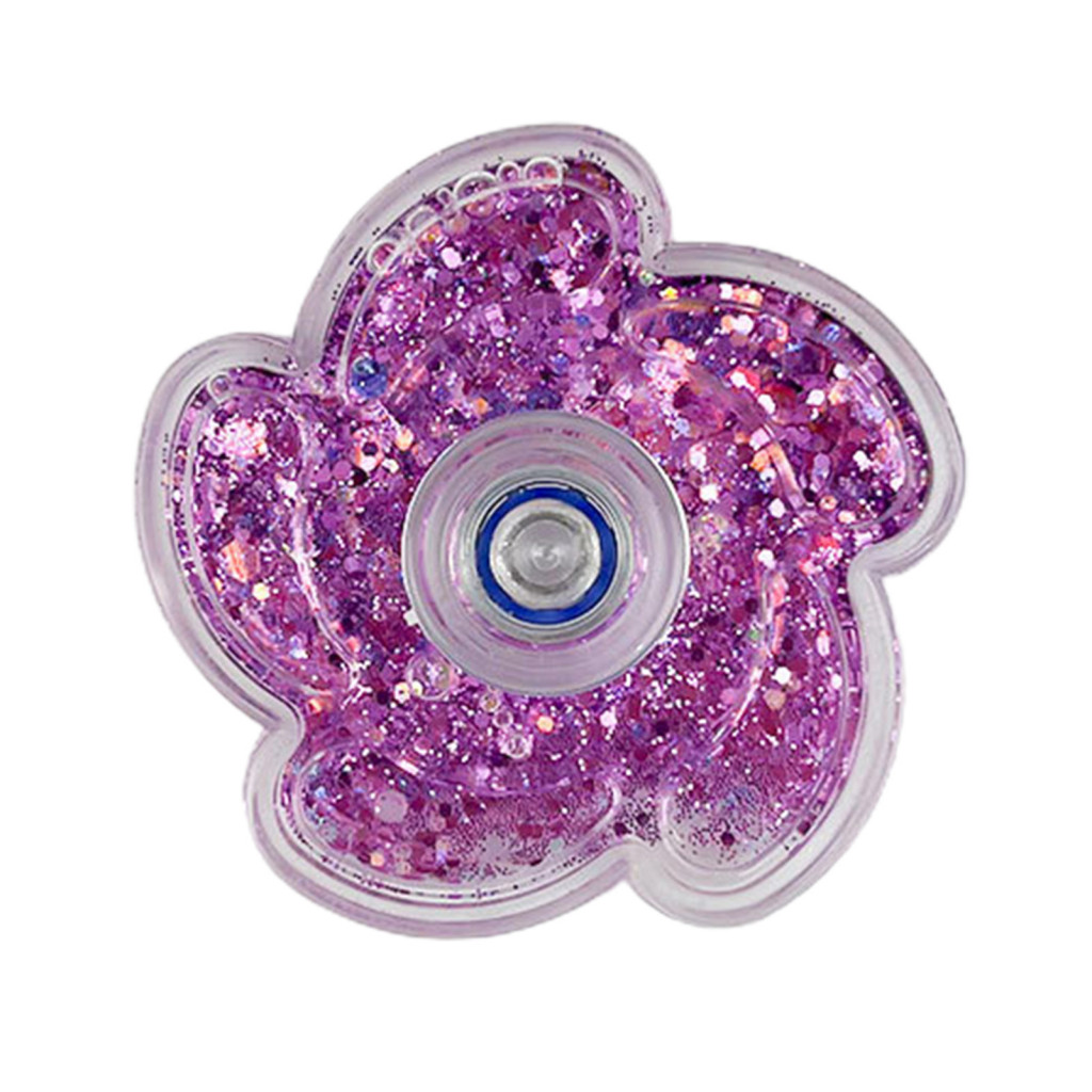 Kids Fidget Spinner Anti stress Spinner Toy Sparkling Glitter Fidget Spinner Toy for Stress Relief Finger Flexibility Training Perfect Birthday Gift for Kids Teens Shopee Malaysia